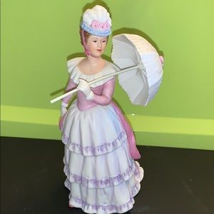 Porcelain lady figurine